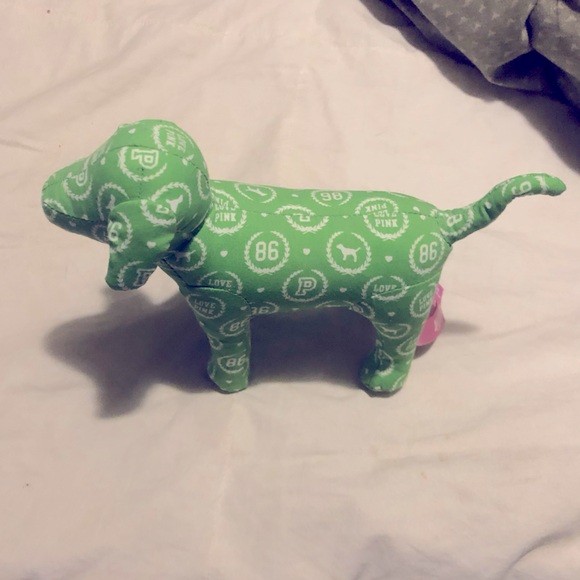VINTAGE VS PINK Y2K 2007 Green Mini Dog - Picture 2 of 5
